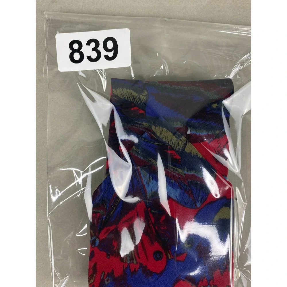Stonehenge Mens Tie Bloody Mary Cocktail Collection Silk Artsy‎ Red Blue 57x4